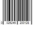 Barcode Image for UPC code 0026245200128