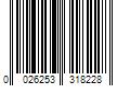 Barcode Image for UPC code 0026253318228