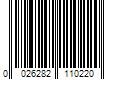 Barcode Image for UPC code 0026282110220