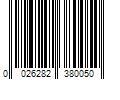 Barcode Image for UPC code 0026282380050