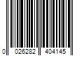 Barcode Image for UPC code 0026282404145