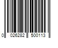 Barcode Image for UPC code 0026282500113