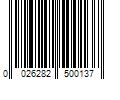 Barcode Image for UPC code 0026282500137