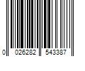 Barcode Image for UPC code 0026282543387