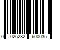 Barcode Image for UPC code 0026282600035