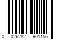 Barcode Image for UPC code 0026282901156