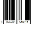 Barcode Image for UPC code 0026285518511