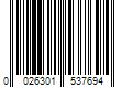 Barcode Image for UPC code 0026301537694