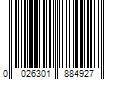 Barcode Image for UPC code 0026301884927