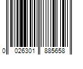 Barcode Image for UPC code 0026301885658