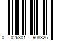 Barcode Image for UPC code 0026301908326