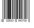 Barcode Image for UPC code 0026301940708