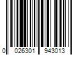 Barcode Image for UPC code 0026301943013