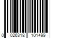 Barcode Image for UPC code 0026318101499