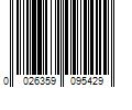 Barcode Image for UPC code 0026359095429