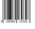 Barcode Image for UPC code 0026359130328