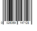 Barcode Image for UPC code 0026359147128