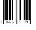 Barcode Image for UPC code 0026359197024