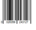 Barcode Image for UPC code 0026359243127