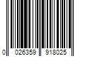 Barcode Image for UPC code 0026359918025