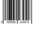 Barcode Image for UPC code 0026362234518