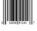 Barcode Image for UPC code 002636512407