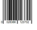 Barcode Image for UPC code 0026366123702