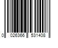 Barcode Image for UPC code 0026366531408