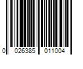 Barcode Image for UPC code 00263850110019