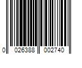 Barcode Image for UPC code 0026388002740