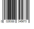 Barcode Image for UPC code 0026388345670