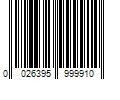 Barcode Image for UPC code 0026395999910