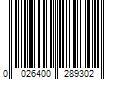 Barcode Image for UPC code 0026400289302