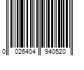 Barcode Image for UPC code 0026404940520