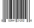 Barcode Image for UPC code 002641212026