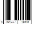 Barcode Image for UPC code 0026427014000