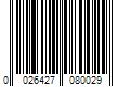 Barcode Image for UPC code 0026427080029