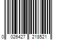 Barcode Image for UPC code 0026427218521