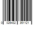 Barcode Image for UPC code 0026432351121