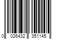 Barcode Image for UPC code 0026432351145