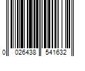 Barcode Image for UPC code 0026438541632