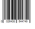 Barcode Image for UPC code 0026438544749