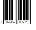 Barcode Image for UPC code 0026452005028