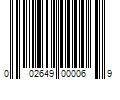 Barcode Image for UPC code 002649000069