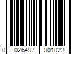 Barcode Image for UPC code 0026497001023