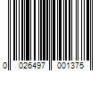 Barcode Image for UPC code 0026497001375