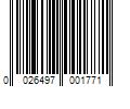 Barcode Image for UPC code 0026497001771