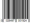 Barcode Image for UPC code 0026497001924