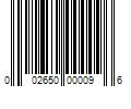 Barcode Image for UPC code 002650000096