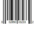 Barcode Image for UPC code 002650032332